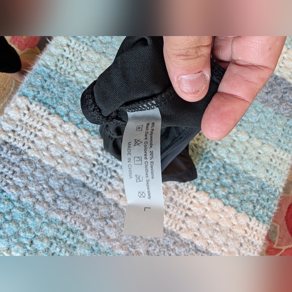 Smart And Sexy Black Ruffle Bikini Bottoms Size Large NWT - Picture 3 of 7